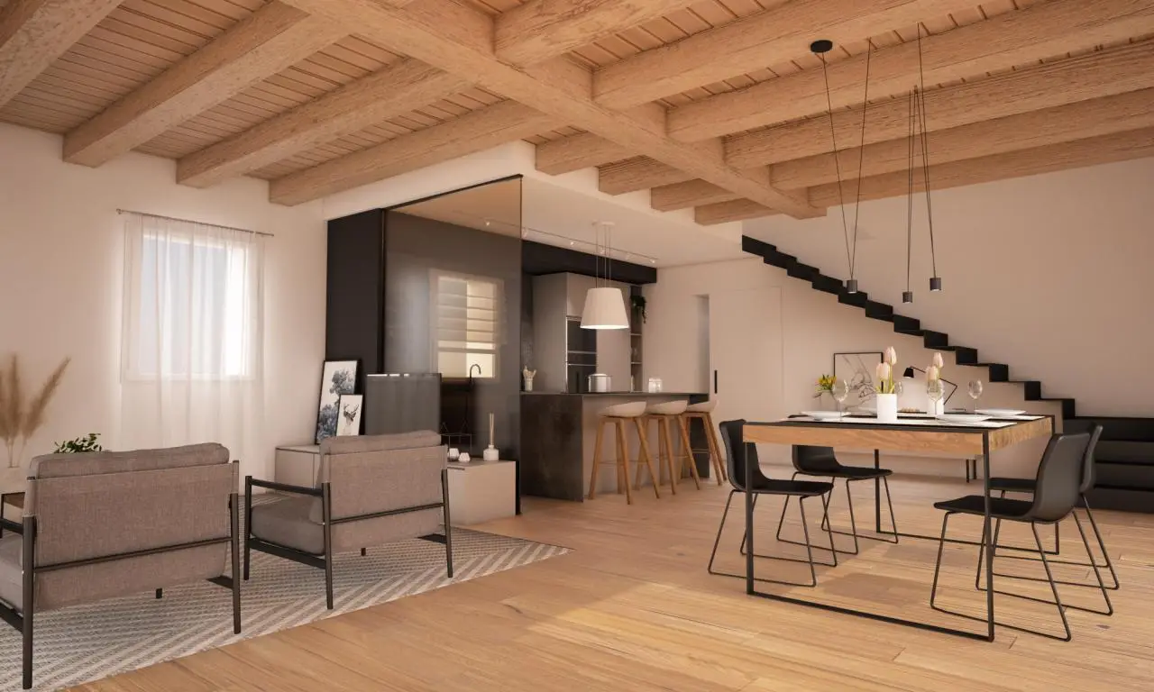 Il metodo rapido per rimuovere polvere e sporco dalle travi in legno